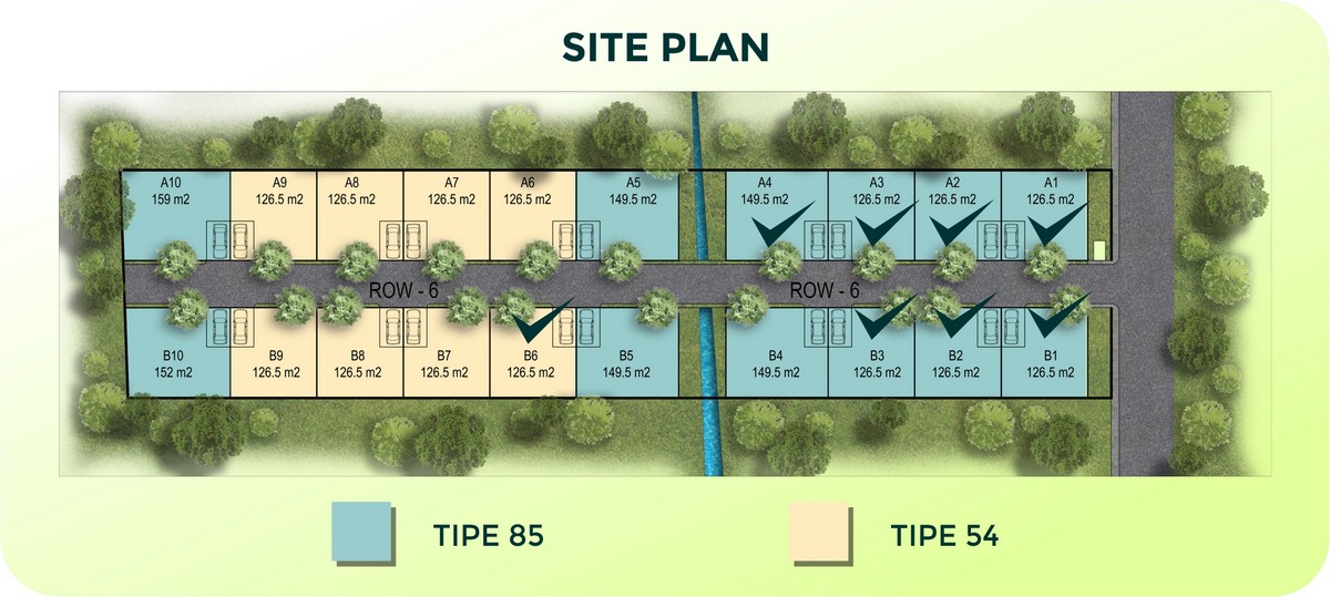 Siteplan Perumahan Damai Illustria Kaliurang