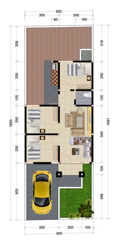 Siteplan Perumahan Grand Orchid Residence